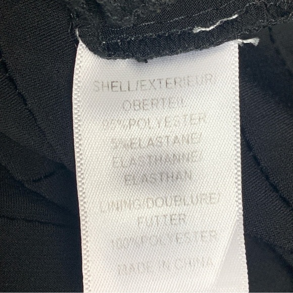 Adrianna Papell Black Cowl Neck Sheath Dress - Picture 8 of 9